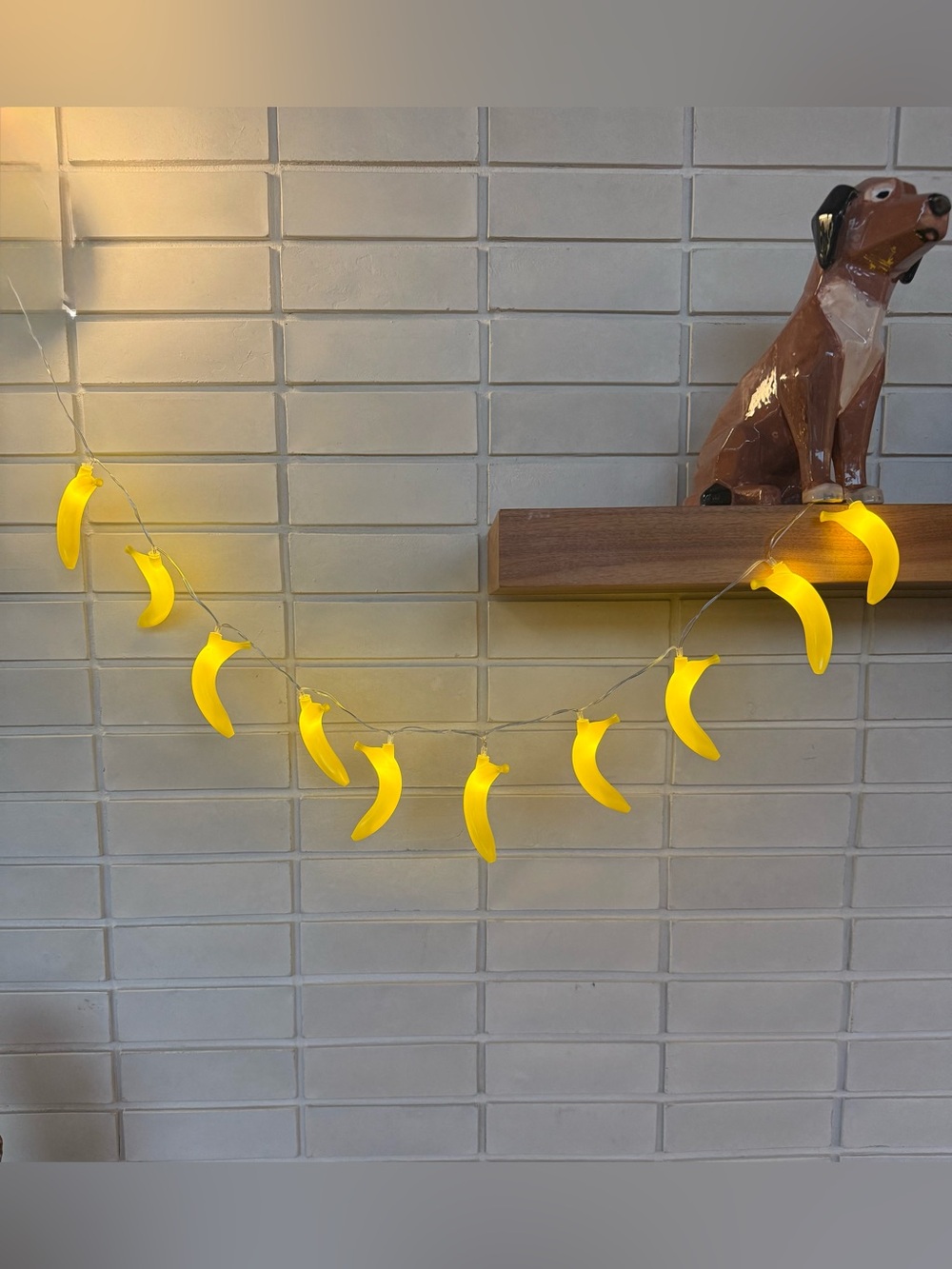 Banana LED String Lights * 10 Count * Battery Operated UEC